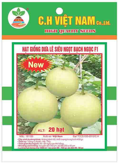 Bach Ngoc F1 super sweet pear melon seeds
